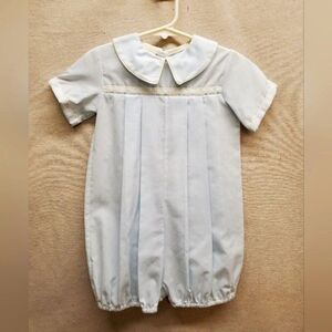 Sweet Inspirations Baby Boy Blue Romper is Size 3T